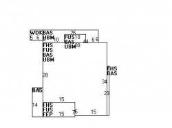 176 Oakleigh Rd, Newton MA  02458-2224 floor plan