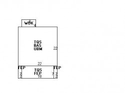 5 Josselyn Pl, Newton MA  02461-1609 floor plan