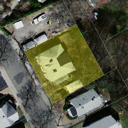 20 Wildwood Ave, Newton MA 02460-1322 aerial view