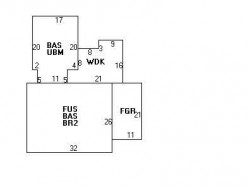 12 Elmhurst Rd, Newton MA 02458-2207 floor plan