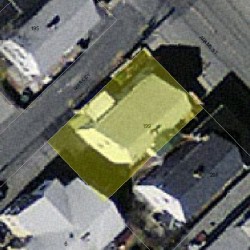 199 Adams St, Newton MA 02458-1244 aerial view