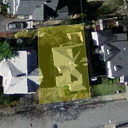 8 Hollis St, Newton MA  02458-2010 aerial view