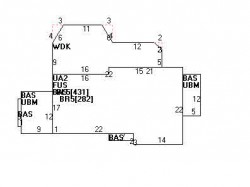 134 Woodcliff Rd, Newton MA 02461-1846 floor plan