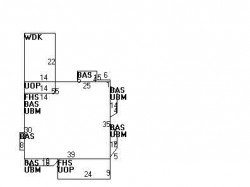 1887 Commonwealth Ave, Newton MA  02466-2725 floor plan