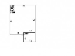 846 Watertown St, Newton MA 02465-2140 floor plan