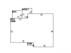 540 Dudley Rd, Newton MA  02459-2809 floor plan