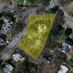 8 Lakewood Rd, Newton MA 02461-1214 aerial view