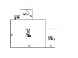 66 Moffat Rd, Newton MA  02468-1115 floor plan