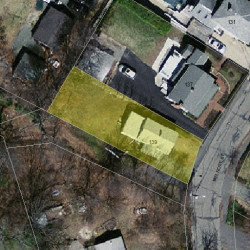 139 Melrose St, Newton MA  02466-1109 aerial view