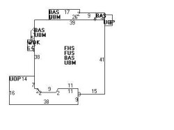 22 Berwick Rd, Newton MA 02459-2101 floor plan