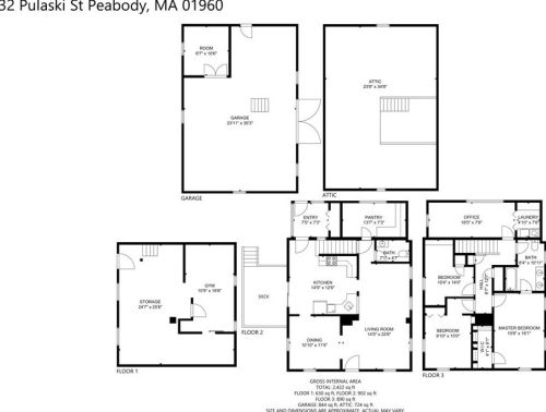 32 Pulaski St, Peabody MA 01960-1831 exterior