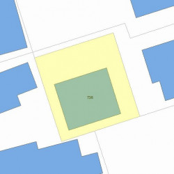 73 Faxon St, Newton MA 02458-1034 plot plan