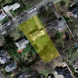 88 Temple St, Newton MA 02465-2307 aerial view