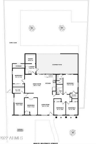 6932 Beatrice St, Phoenix AZ 85043-2397 exterior