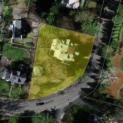 73 Sargent St, Newton MA 02458-2318 aerial view