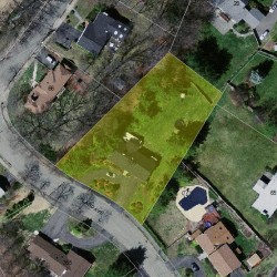 356 Upland Ave, Newton MA 02461-2030 aerial view