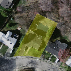 45 Fox Hill Rd, Newton MA  02459-3026 aerial view