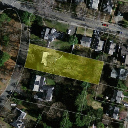 180 Park St, Newton MA  02458-2044 aerial view