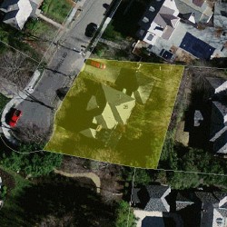 26 Merrill Rd, Newton MA  02459-1321 aerial view