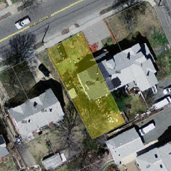 848 Watertown St, Newton MA 02465-2140 aerial view