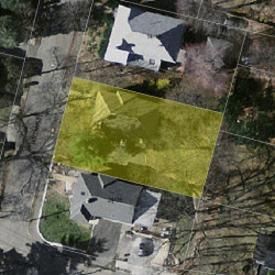 20 Holland St, Newton MA  02458-1821 aerial view
