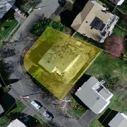 75 Esty Farm Rd, Newton MA 02459-3606 aerial view