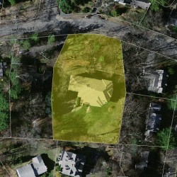 16 Marshall St, Newton MA  02459-1656 aerial view