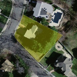 70 Dorcar Rd, Newton MA 02459-3403 aerial view
