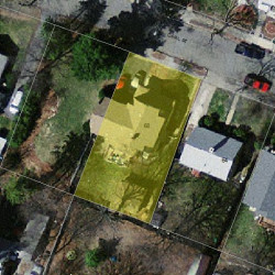 68 Carl St, Newton MA 02461-1906 aerial view