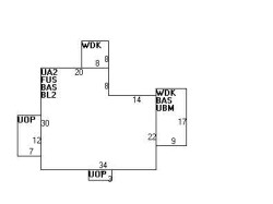 121 Arlington St, Newton MA  02458-2048 floor plan