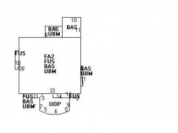 20 Orient Ave, Newton MA  02459-1426 floor plan