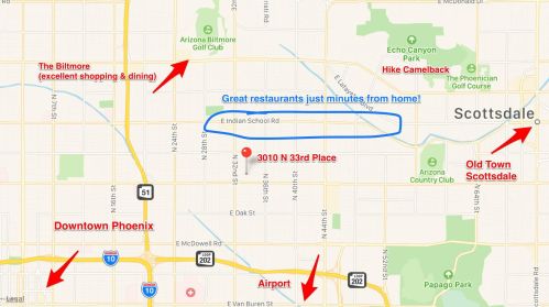 3010 33rd Pl, Phoenix AZ  85018 exterior