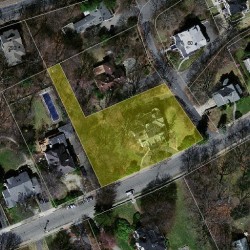 221 Mount Vernon St, Newton MA 02465-2518 aerial view