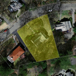 63 Bonad Rd, Newton MA  02465-2948 aerial view