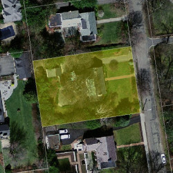 21 Sylvan Ave, Newton MA  02465-3015 aerial view