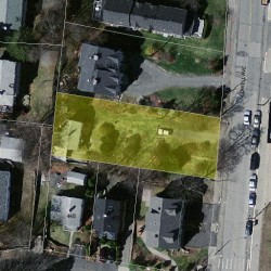 371 Lowell Ave, Newton MA 02460-2149 aerial view