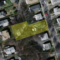 83 Withington Rd, Newton MA  02460-2037 aerial view