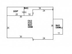 156 Arnold Rd, Newton MA  02459-3044 floor plan