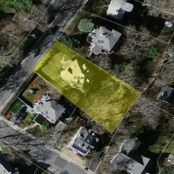 618 Centre St, Newton MA 02458-2326 aerial view