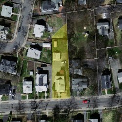 289 Webster St, Newton MA 02466-2105 aerial view
