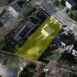 127 Clark St, Newton MA  02459-2426 aerial view
