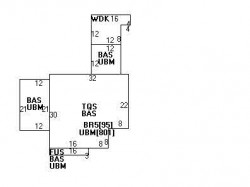 36 Morton St, Newton MA  02459-1009 floor plan