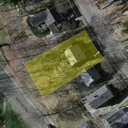 19 Lewis St, Newton MA 02458-1824 aerial view