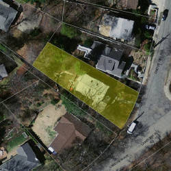 87 Grove Hill Ave, Newton MA  02460-2336 aerial view