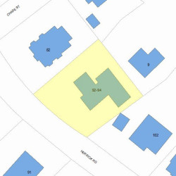 94 Herrick Rd, Newton MA 02459-2221 plot plan