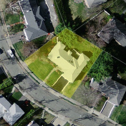 62 Deborah Rd, Newton MA 02459-2838 aerial view