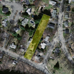 208 Concord St, Newton MA  02462-1314 aerial view