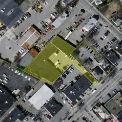 423 Watertown St, Newton MA 02458-1113 aerial view