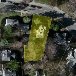 150 Church St, Newton MA 02458-2004 aerial view