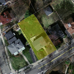 211 Auburndale Ave, Newton MA  02466-1602 aerial view